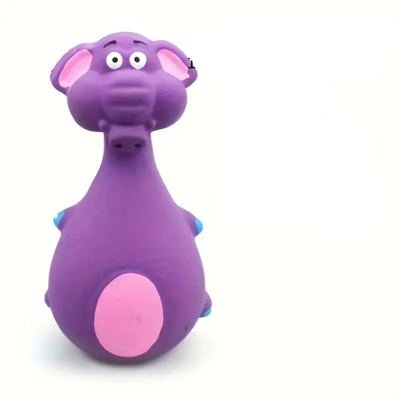 Soft Rubber Chewy Toys – 4 Fun Styles! 🐶
