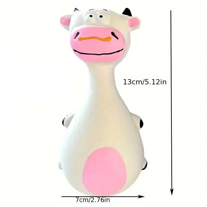 Soft Rubber Chewy Toys – 4 Fun Styles! 🐶